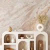 Nude Marble Stone Wall Mural - Self-Adhesive Peel & Stick Wallpaper for Natural Home Decor