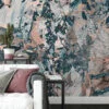 Mix Colored Stone Marble Wallpaper, Peel & Stick Self Adhesive Mural for a Bold and Modern Look