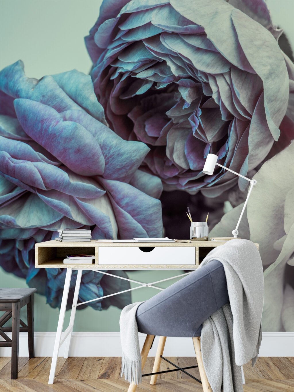 Büyük Papatya Çiçekleri Duvar Kağıdı, Etkileyici Bir Duvar Dekoru için 3D Duvar Posteri Çiçekli Duvar Kağıtları 8