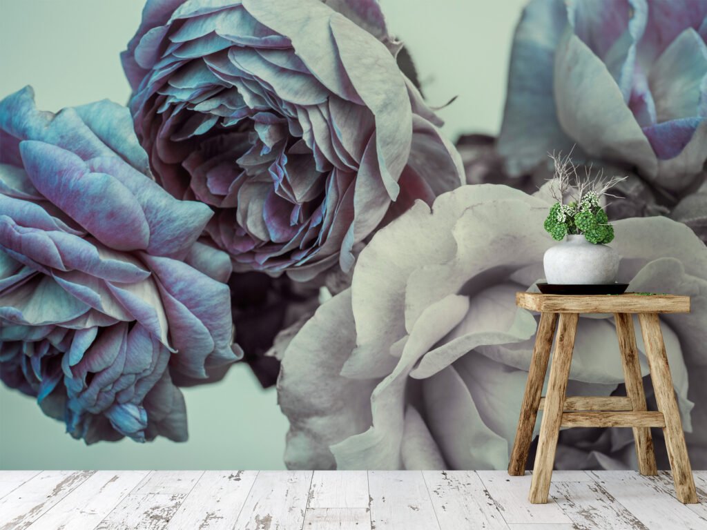 Büyük Papatya Çiçekleri Duvar Kağıdı, Etkileyici Bir Duvar Dekoru için 3D Duvar Posteri Çiçekli Duvar Kağıtları 4