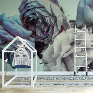 Büyük Papatya Çiçekleri Duvar Kağıdı, Etkileyici Bir Duvar Dekoru için 3D Duvar Posteri Çiçekli Duvar Kağıtları
