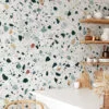 Terrazzo Duvar Kağıdı, Modern Terrazzo Desenli Duvar Posteri - Görsel 2