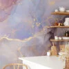 Pastel Renklerde Mürekkebi Sanatı Duvar Kağıdı - Görsel 2