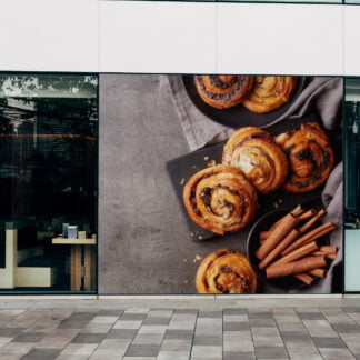 Tarçınlı Cinnabon Kruvasanı Fırın Duvar Kağıdı Tatlı Pastane Duvar Posteri Cafe & Restoran & Pastane Duvar Kağıtları