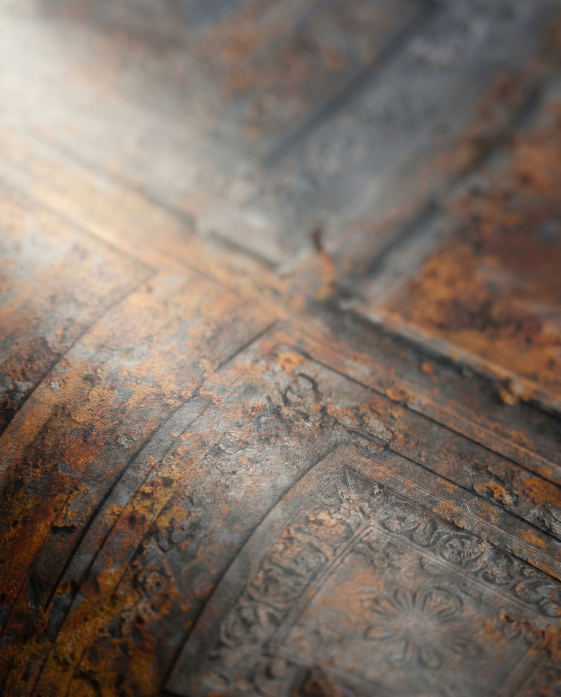 Paslı Antik Tavan Karosu Desenli Duvar Kağıdı, Eskitme Metal Dokulu Endüstriyel Duvar Posteri 3D Duvar Kağıtları 6 Paslı Antik Tavan Karosu Desenli Duvar Kağıdı, Eskitme Metal Dokulu Endüstriyel Duvar Posteri 3D Duvar Kağıtları 6
