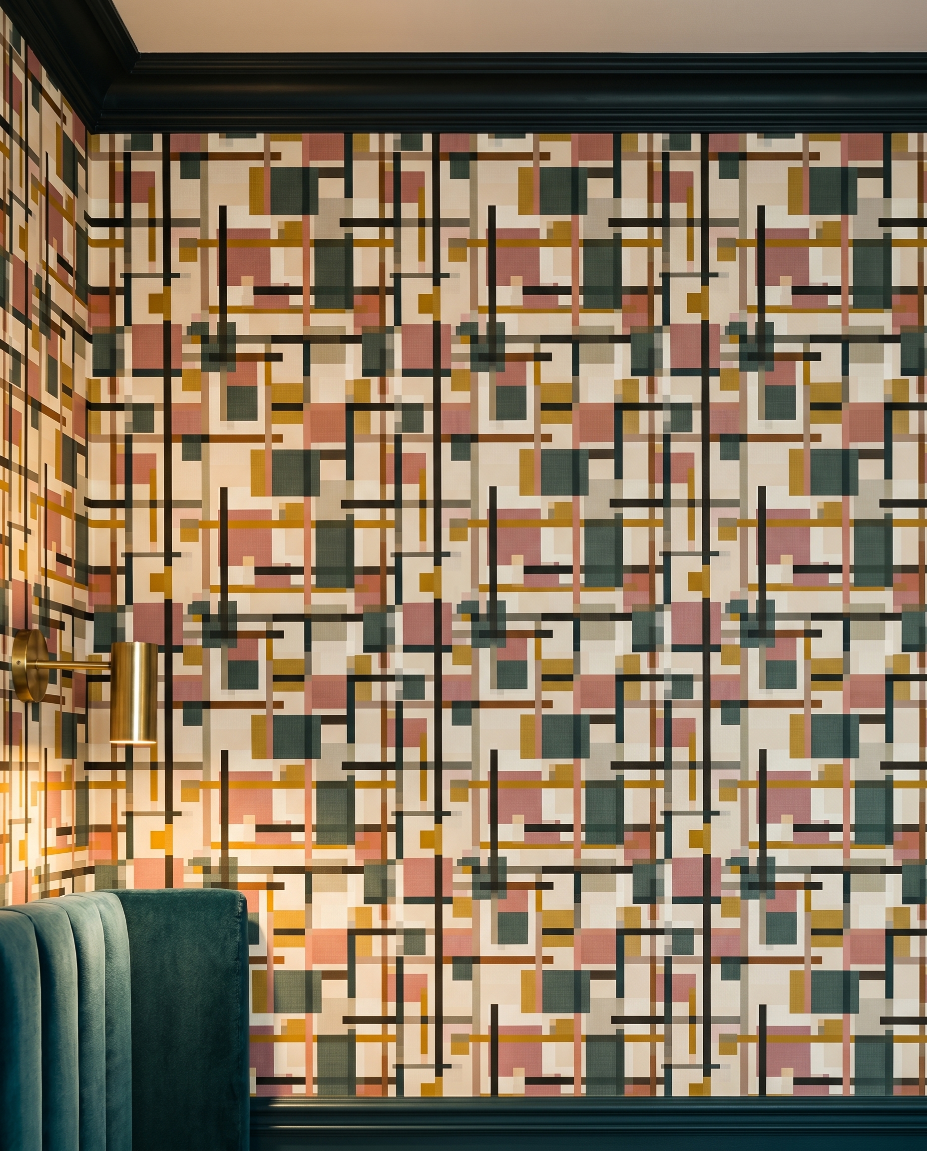 Hardal Sarısı ve Pembe Blok Desenli Modern Duvar Kağıdı, Soyut Geometrik Çizgili Duvar Posteri Doku & Desen Duvar Kağıtları 5 Hardal Sarısı ve Pembe Blok Desenli Modern Duvar Kağıdı, Soyut Geometrik Çizgili Duvar Posteri Doku & Desen Duvar Kağıtları 5