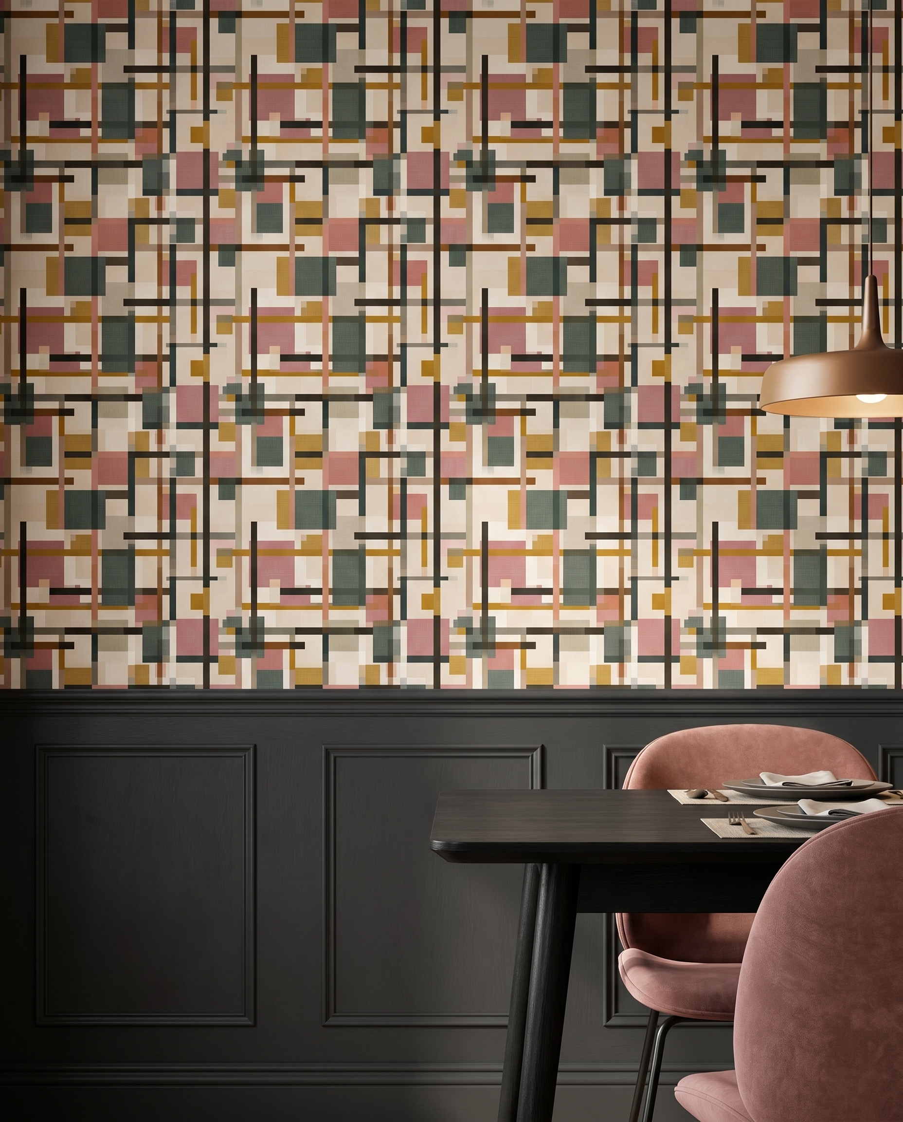 Kumaş Dokulu Geometrik Bloklar Duvar Kağıdı, Hardal Sarısı ve Yeşil Tonlu Modern Duvar Posteri Doku & Desen Duvar Kağıtları 5 Kumaş Dokulu Geometrik Bloklar Duvar Kağıdı, Hardal Sarısı ve Yeşil Tonlu Modern Duvar Posteri Doku & Desen Duvar Kağıtları 5
