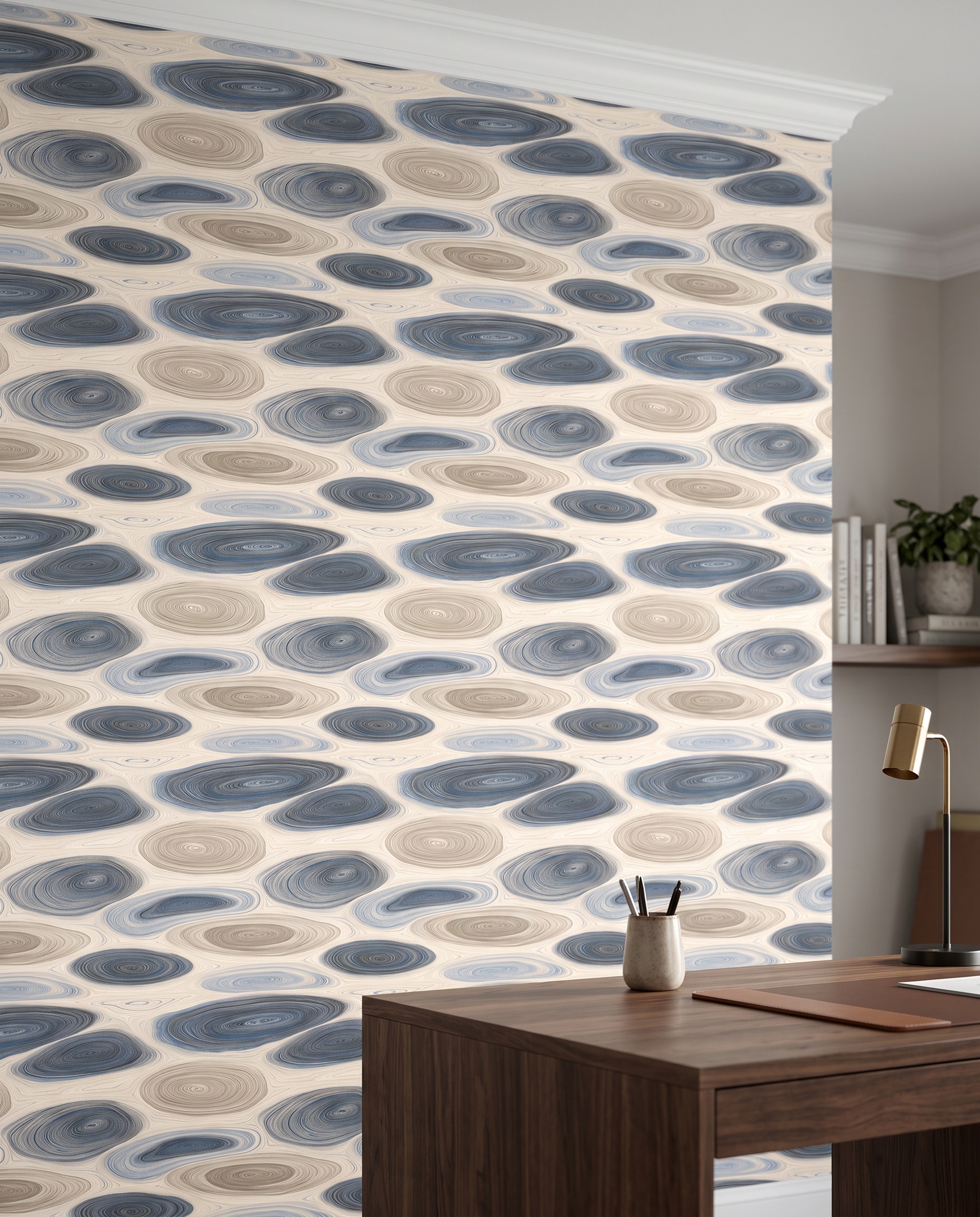 Mavi ve Bej Renkli Akışkan Girdap Desenli Duvar Kağıdı, Modern Soyut Sanatsal Duvar Posteri Doku & Desen Duvar Kağıtları 5 Mavi ve Bej Renkli Akışkan Girdap Desenli Duvar Kağıdı, Modern Soyut Sanatsal Duvar Posteri Doku & Desen Duvar Kağıtları 5