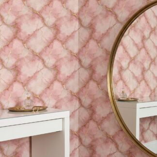 Altın Damarlı ve Çatlaklı Pembe Mermer Duvar Kağıdı, Kintsugi Stili Lüks ve Soyut Duvar Posteri Doku & Desen Duvar Kağıtları Altın Damarlı ve Çatlaklı Pembe Mermer Duvar Kağıdı, Kintsugi Stili Lüks ve Soyut Duvar Posteri Doku & Desen Duvar Kağıtları